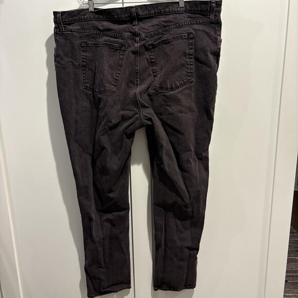 Abercrombie & Fitch Jeans Womens 22 Long Ultra High Rise 90s Straight Curve Love - Picture 7 of 14